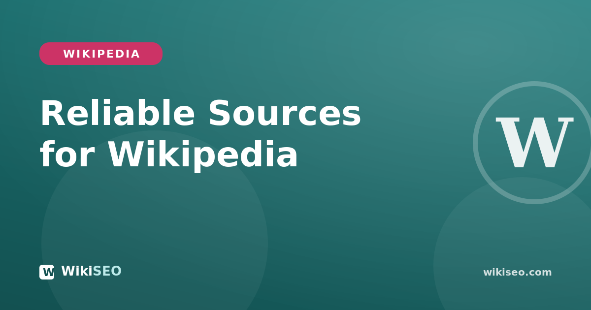 What Counts as a Reliable Source on Wikipedia?